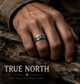 Anello Uomo True North con Rosa dei Venti