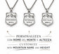 Collana Montagna Personalizzata in Argento 925