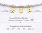 Misure bracciale mamma personalizzato argento 925 lunghezza 16 17 18 19 20 cm.