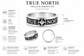 Anello Uomo True North con Rosa dei Venti