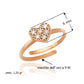 Anello cuore brillantini