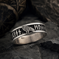 Anello Vichingo Uomo in Argento 925 – Corvi di Odino Huginn e Muninn