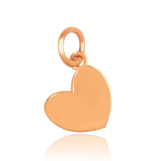 Ciondolo cuore in ORO rosa 9KT – ViMon gioielli
