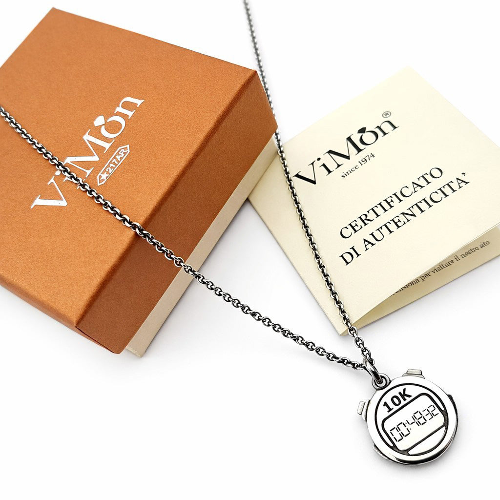 Collana argento 925 confezione regalo con certificato autenticità made in Italy Arezzo