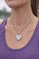 Collana running argento 925 indossata donna runner gioiello sportivo unisex personalizzato
