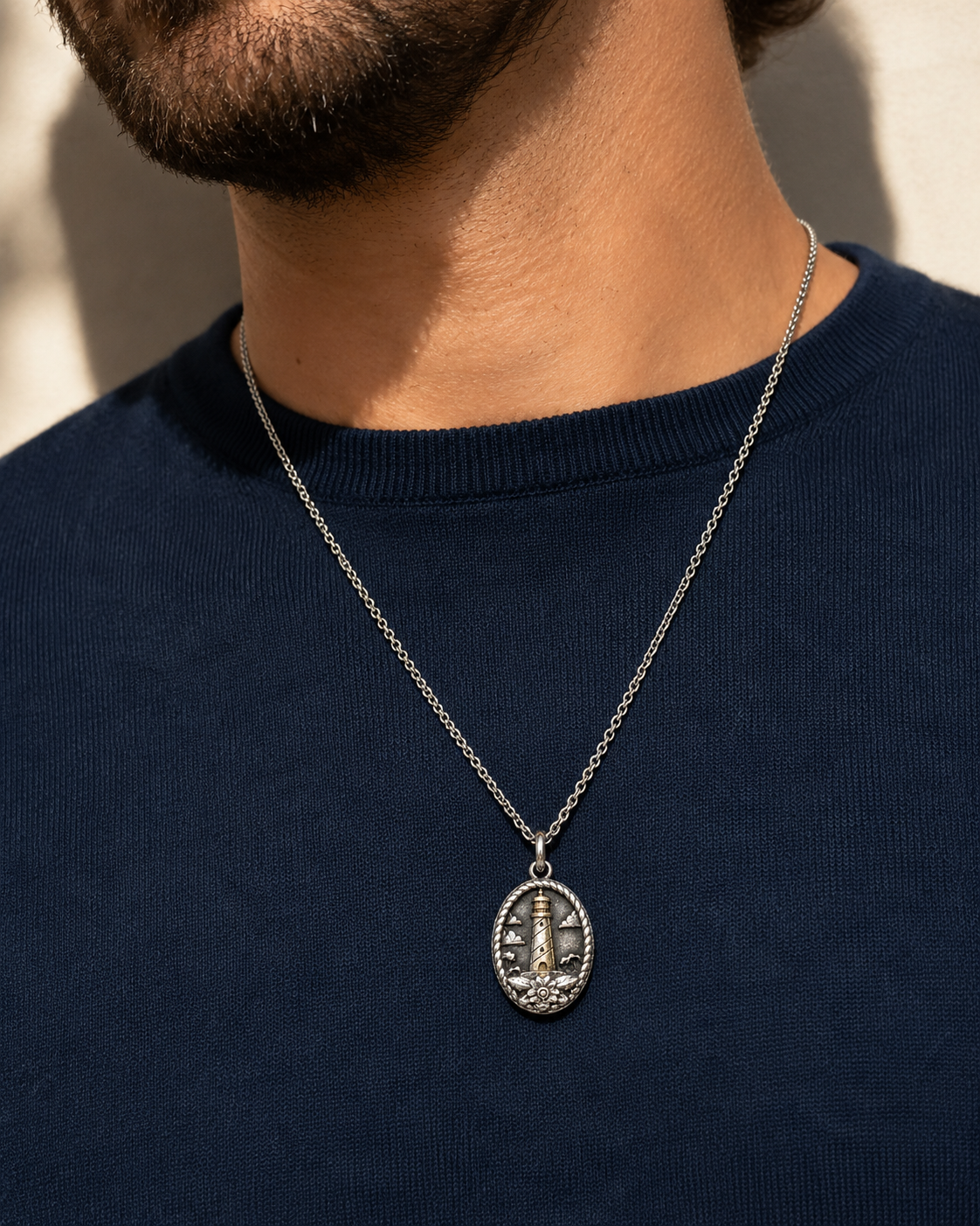 Collana Faro Personalizzata in Argento 925