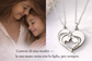 collana madre figlia simbolo amore eterno cuore protezione regalo emozionale donna mamma figlia