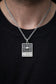 Collana Uomo Coordinate Geografiche in Argento 925 – Piastrina Microfusa