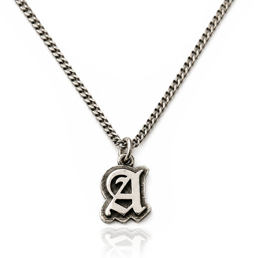 Collana Uomo con Iniziale Gotica