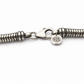chiusura moschettone collana argento 925 punzone 925 dettaglio catena snake uomo