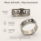 Anello Hold Fast Uomo in Argento 925 con Ancora