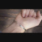 BRACCIALE UOMO PIETRA NERA TONDA