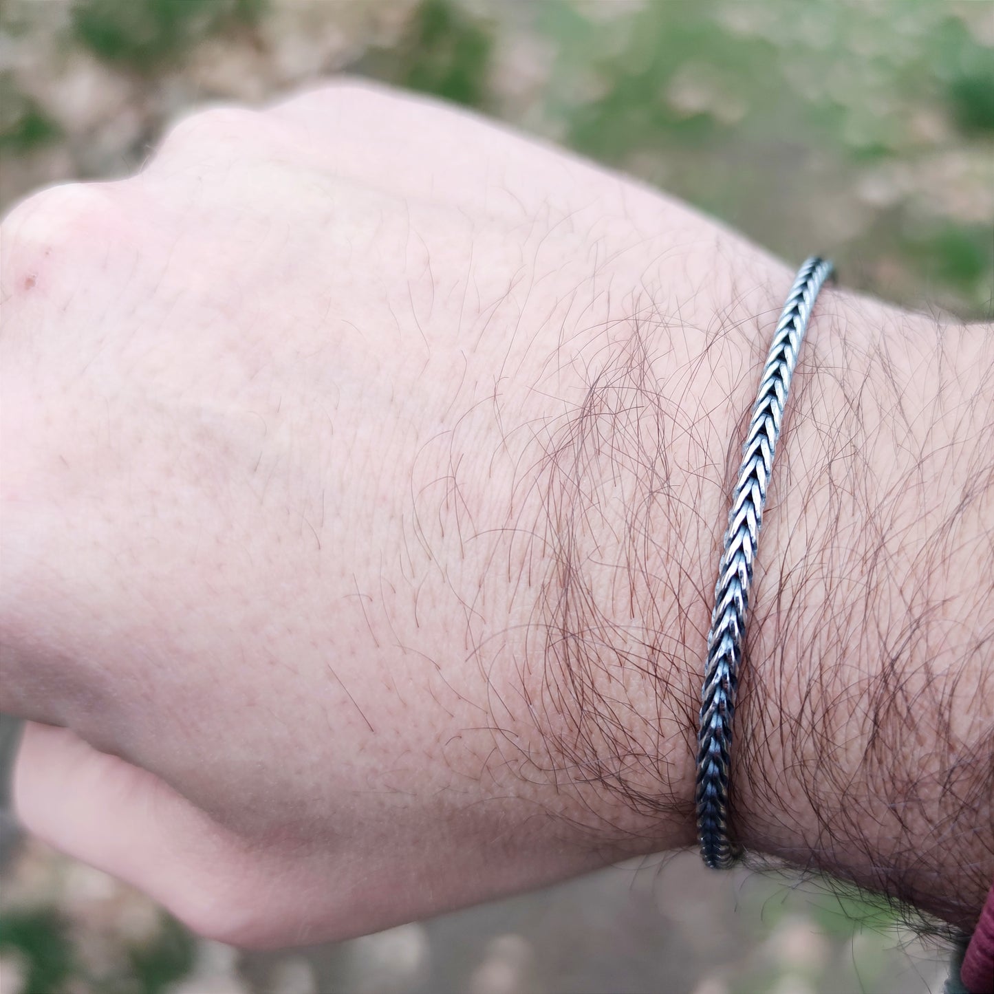 Bracciale catena coda di volpe