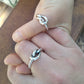 Anello nodo d'amore