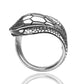 anello particolare a forma di serpente snake tipo imitazione stile vintage retrò bulgari stroili bluespirit serpe serpeverde