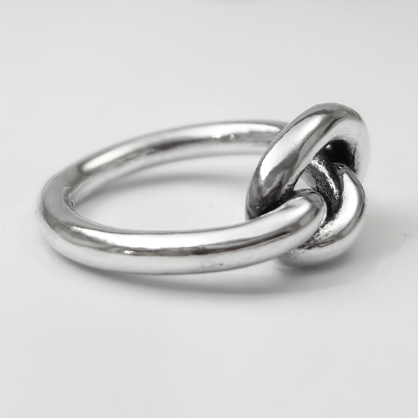 Anello Nodi D'Amore In Argento 925 - Foto 5