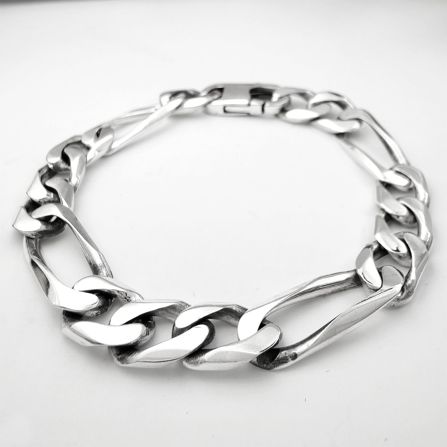 bracciale per uomo ragazzo in argento 925 stile harley moto motociclista nove25 rap trap aip hop vendita online gioielli prezzo scontato offerta