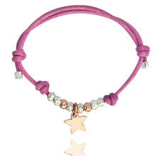 Carica l&#39;immagine nel visualizzatore di Gallery, bracciale imitazione tipo dodo cordino colorato con ciondolo charm stella marina basso costo prezzo   
