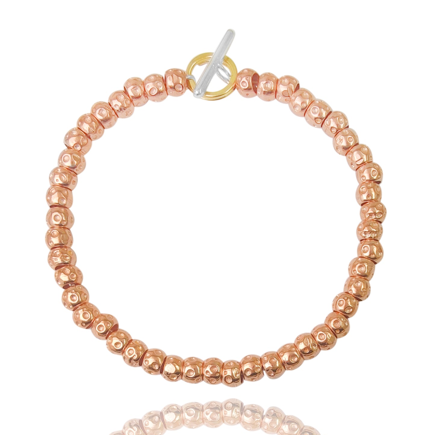 offerta bracciali tipo simil imitazione  in argento bracciale donna con granelli grani pepite  prezzo basso 