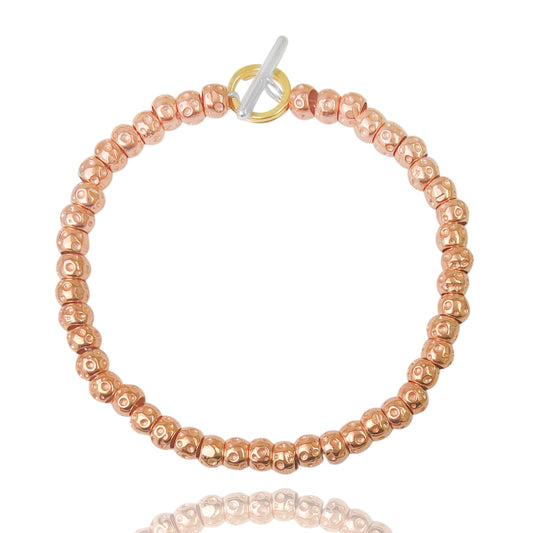 offerta bracciali tipo simil imitazione in argento bracciale donna con granelli grani pepite prezzo basso