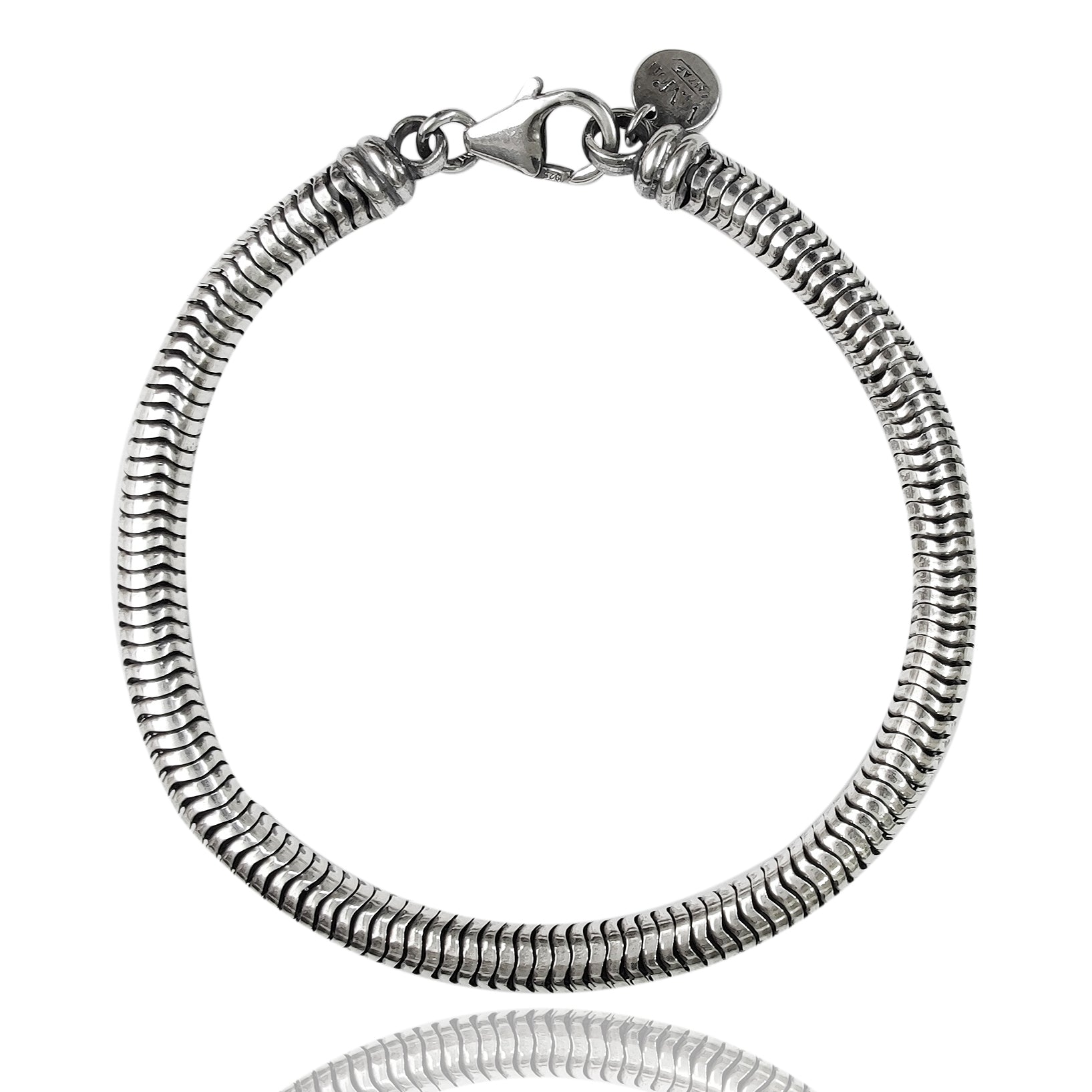 gioielli da trapper bracciale snake stroili in argento vero 925 catena flessibile snake