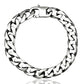 bracciale uomo catena grumetta argento 925 massiccio