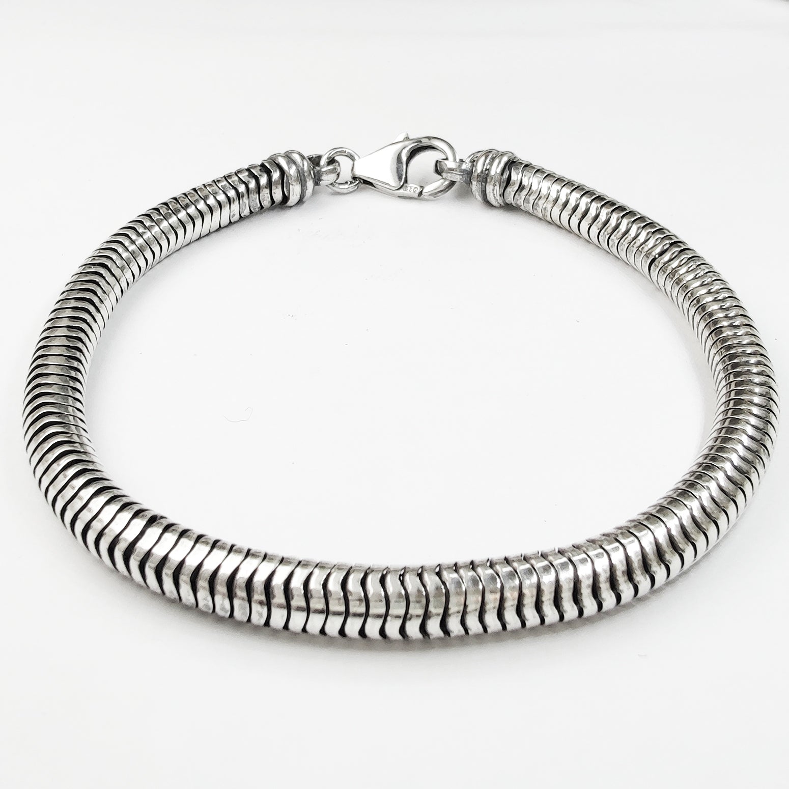 Materia Bracciale Da Uomo Argento 925 Re CATENA 5mm Kt - Foto 5