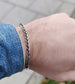 Bracciale catena spiga