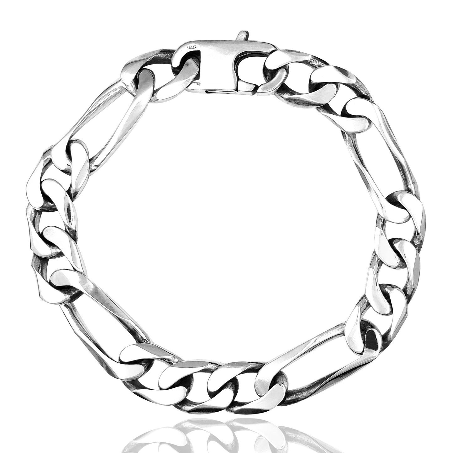 bracciale per uomo ragazzo in argento 925 stile harley moto motociclista nove25 rap trap aip hop vendita online gioielli prezzo scontato offerta