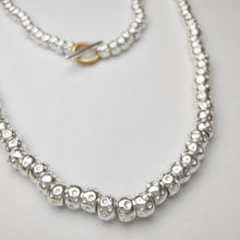 Carica l&#39;immagine nel visualizzatore di Gallery, collana donna argento granelli pepite rondelle tipo simil imitazione dodo mariani prezzo scontato offerta vendita online gioielli
