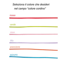 Carica l&#39;immagine nel visualizzatore di Gallery, bracciale cordino ciondoli coccinella e iniziale nome
