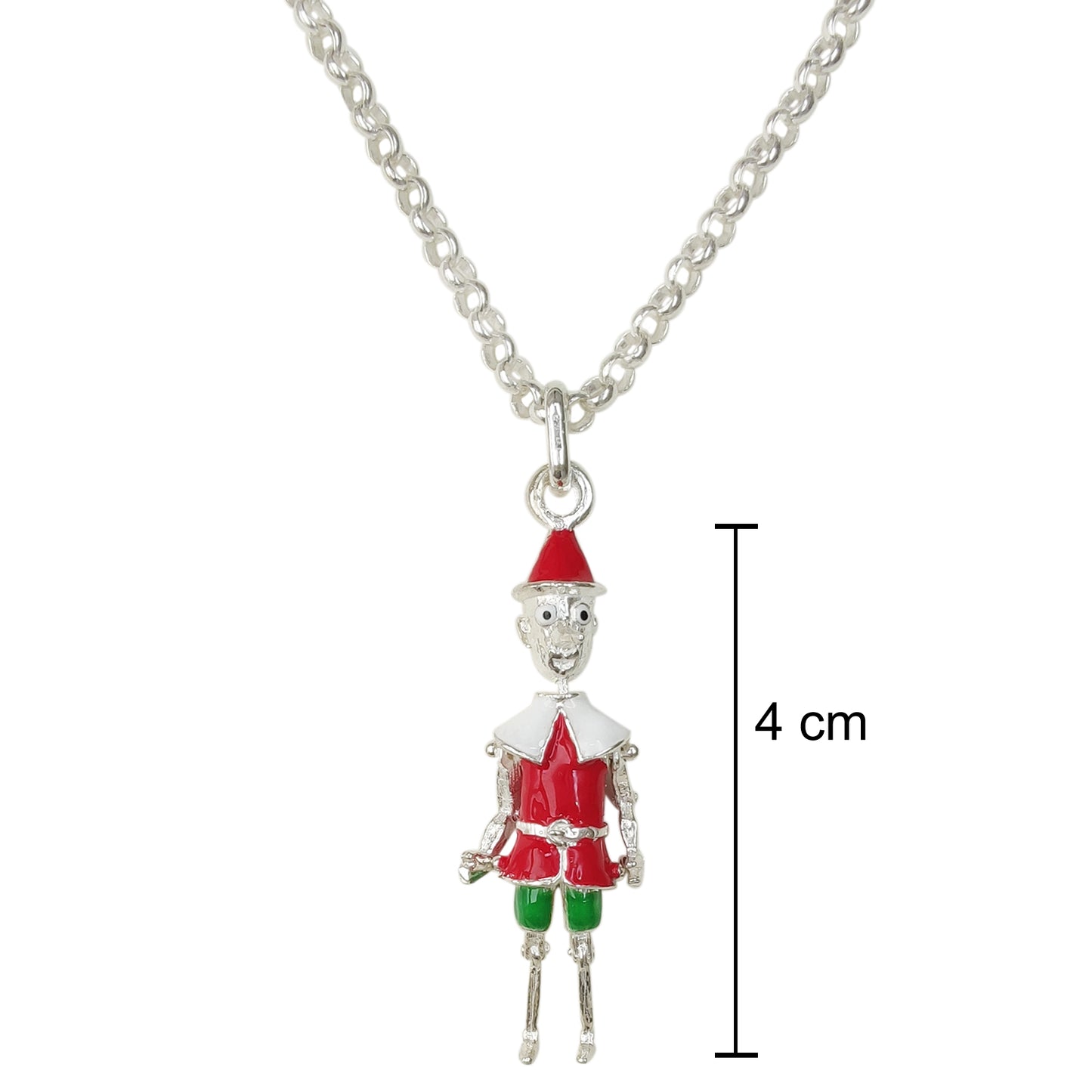 Collana ciondolo Pinocchio