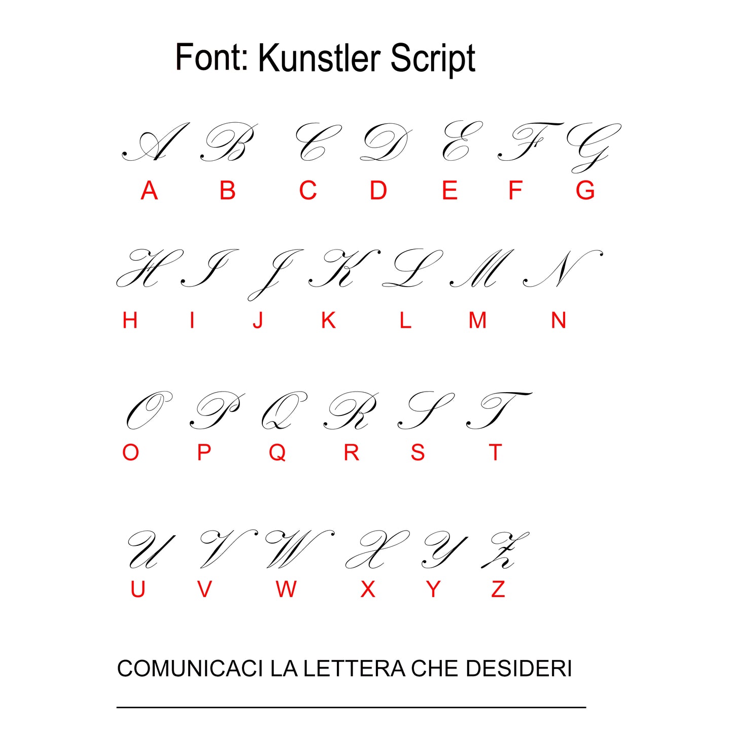 Anello donna con lettera incisa